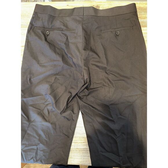 Nordstrom Rack Trim Fit Dress Pants. Size 36x37. Raw Hem Black. NWOT. T - Picture 6 of 10